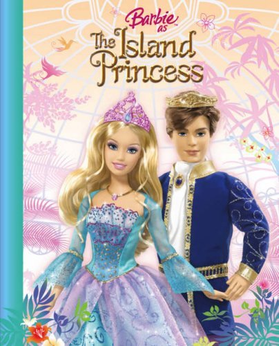  바비 인형 as the Island Princess book