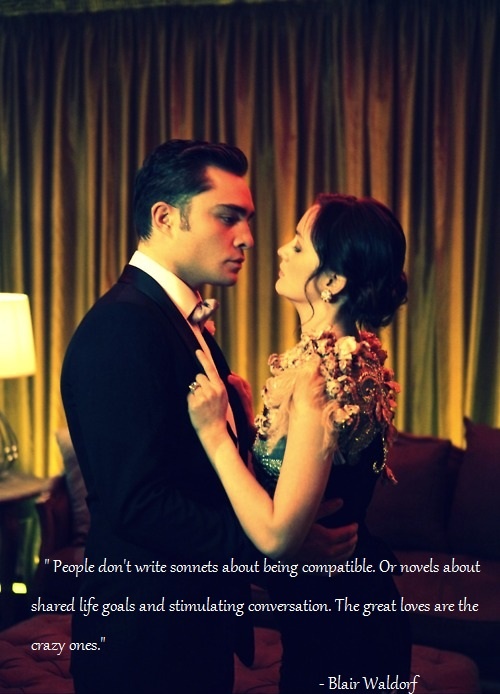 Chuck And Blair Gossip Girl Quotes. QuotesGram