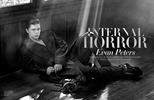 Evan Peters for Flaunt Magazine