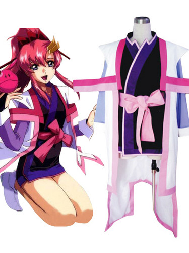  Gundam Seed/Destiny Lacus Clyne Cosplay Costume