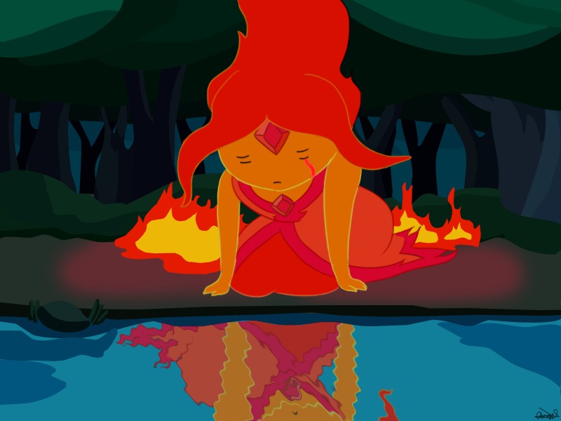 Photo of Heart-Broken FP for fans of Flame Princess. 