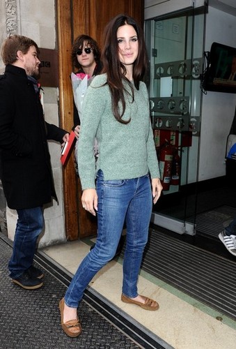 Lana Del Rey Spotted in London