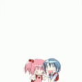 Madoka and Sayaka! - anime photo