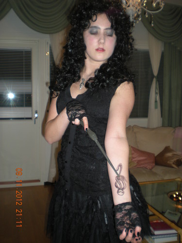  Me as Bellatrix this Halloween:)