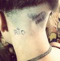 New tattoo "Rio of God" - lady-gaga photo
