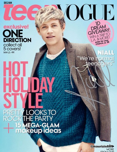  Niall Horan , Teen Vogue, 2012