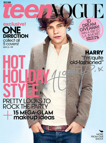 One Direction in Teen Vogue