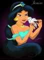 Princess Jasmine - disney-princess fan art