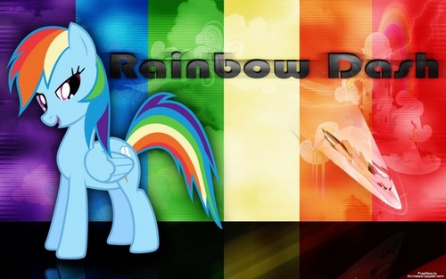  pelangi, rainbow Dash