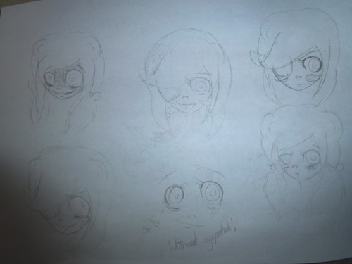  Random Alisa sketches.