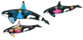 Sleeping Beauty Orcas - disney-princess fan art