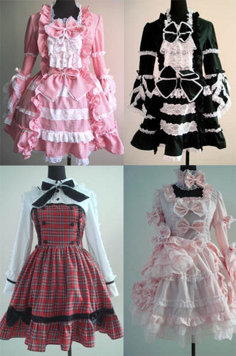  アニメ dresses