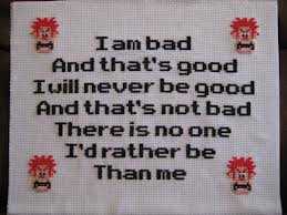 bad guys words from wreck it ralph