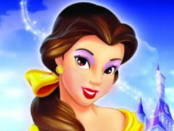  belle wearing makeup
