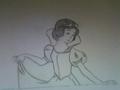 snow white drawing - disney-princess fan art