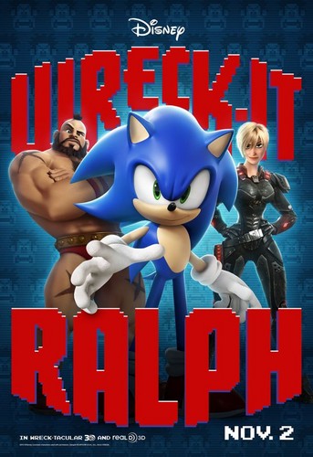  Wreck it Ralph (OMFG SONIC IS IN THIS PIC)