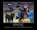 Cats into Hot Girls - anime photo