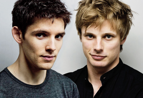 Colin, Bradley and Angel- The Merlin cast!