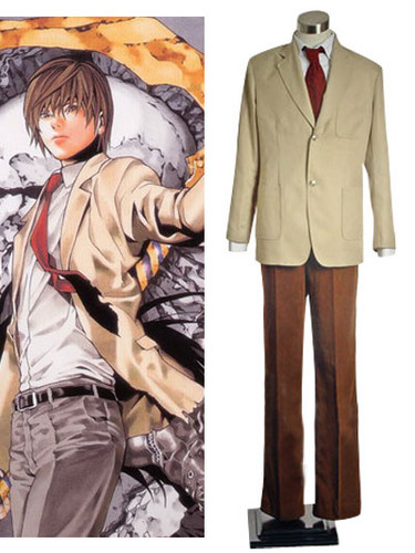  Death Note Light Yagami Cosplay Costume