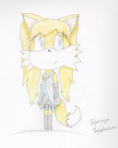 Fox Girl Miku Hatsune (Request)