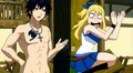 Gray F. and Lucy H. (Fairy Tail) - anime photo