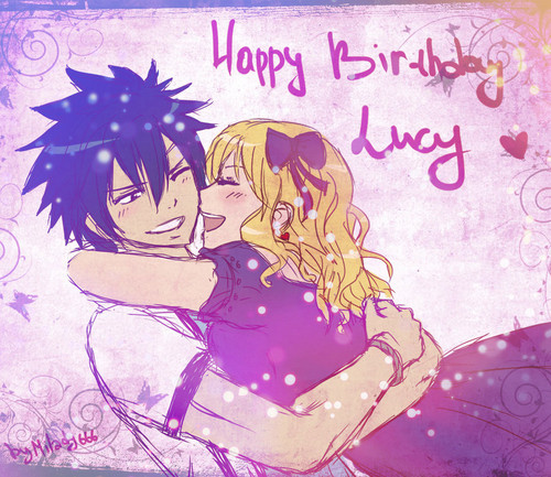  Happy Birthday Lucy 2 oleh ~Milady666