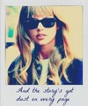 Holy Ground Polaroid Quote <3 - taylor-swift fan art