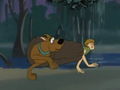 Just Walking A-log - scooby-doo photo