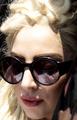 Lady Gaga says goodbye to Chile (signing autographs) - lady-gaga photo