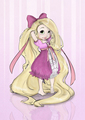 Little Rapunzel - disney-princess fan art