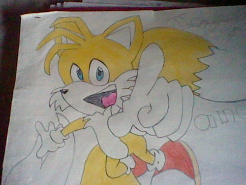  My Tails drawing