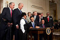 President Obama Signing A Bill - barack-obama photo