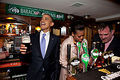 President Obama Visiting A Local Pub In Ireland - barack-obama photo