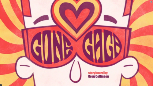  Sidekick: "Gone gaga" title card
