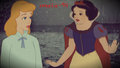 Snow White & Cinderella out in the rain - disney-princess photo