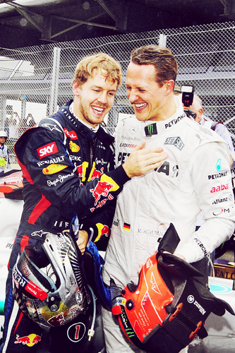  Vettel and Shumacher :D
