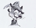 Walt Disney Sketches - Robin Hood - walt-disney-characters photo