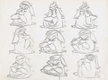 Walt Disney Sketches - Sir Ector - walt-disney-characters photo