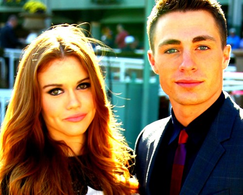  Colton Haynes and Holland Roden