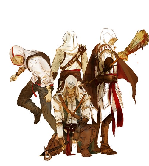 Desmond, Altair, Ezio And Connor - The Assassin's Фан Art (32973172) - Fanpop - Page 2