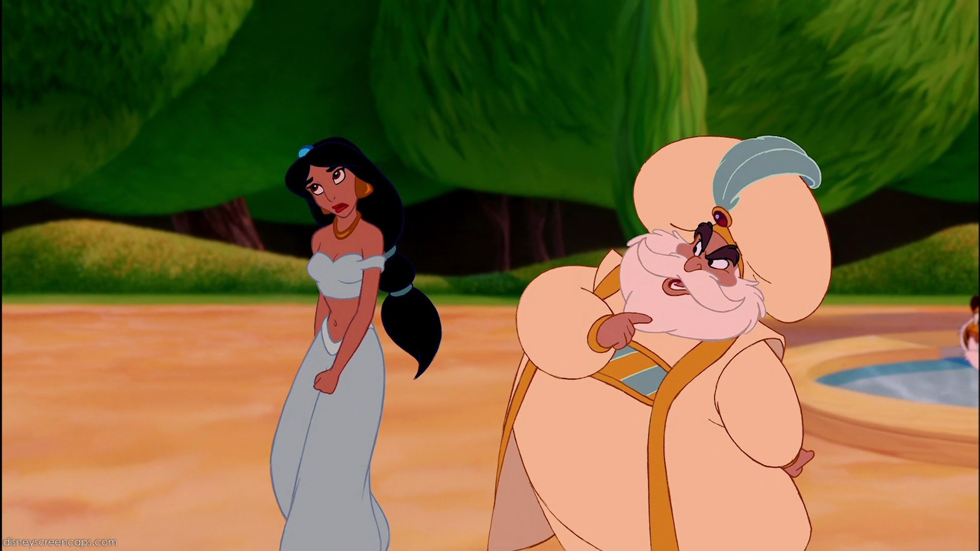 Princess Jasmine And Aladdin From Disney S Live Actio 
