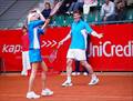 Jagr and Kournikova - tennis photo