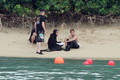 Jennifer Lawrence & Shirtless Josh Hutcherson: 'Catching Fire' Sea Scenes! - katniss-everdeen photo