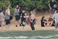 Jennifer Lawrence & Shirtless Josh Hutcherson: 'Catching Fire' Sea Scenes! - katniss-everdeen photo