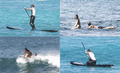 Josh Hutcherson & Jennifer Lawrence surfing in Hawaii - jennifer-lawrence photo