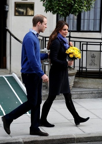 Kate Middleton Leaves the Hospital 