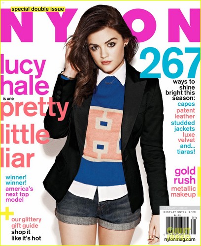 Lucy Hale Covers 'Nylon' December/January Issue