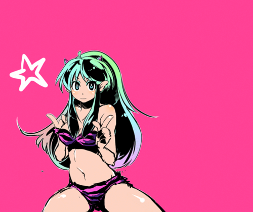 Lum-chan ( the beauty from outer soace)