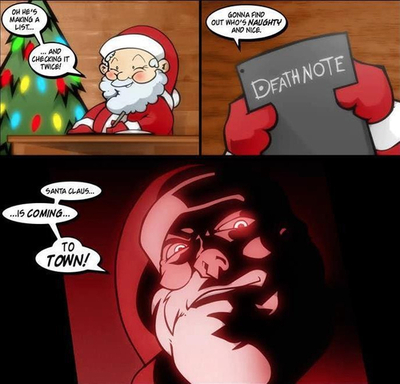  Santa and Death Note