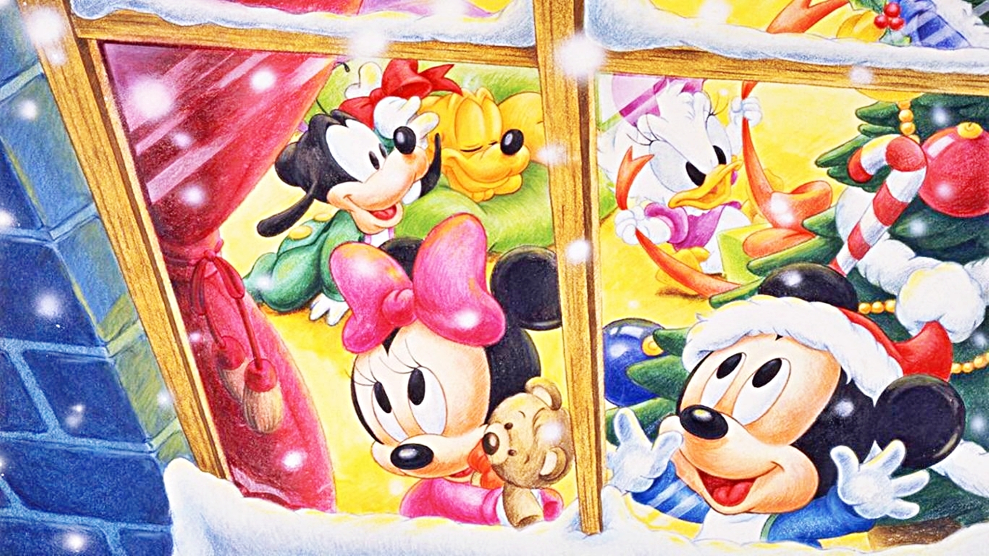 Immagini Natalizie Walt Disney.Walt Disney Wallpaper A Very Disney Natale Personaggi Disney Foto 32920193 Fanpop